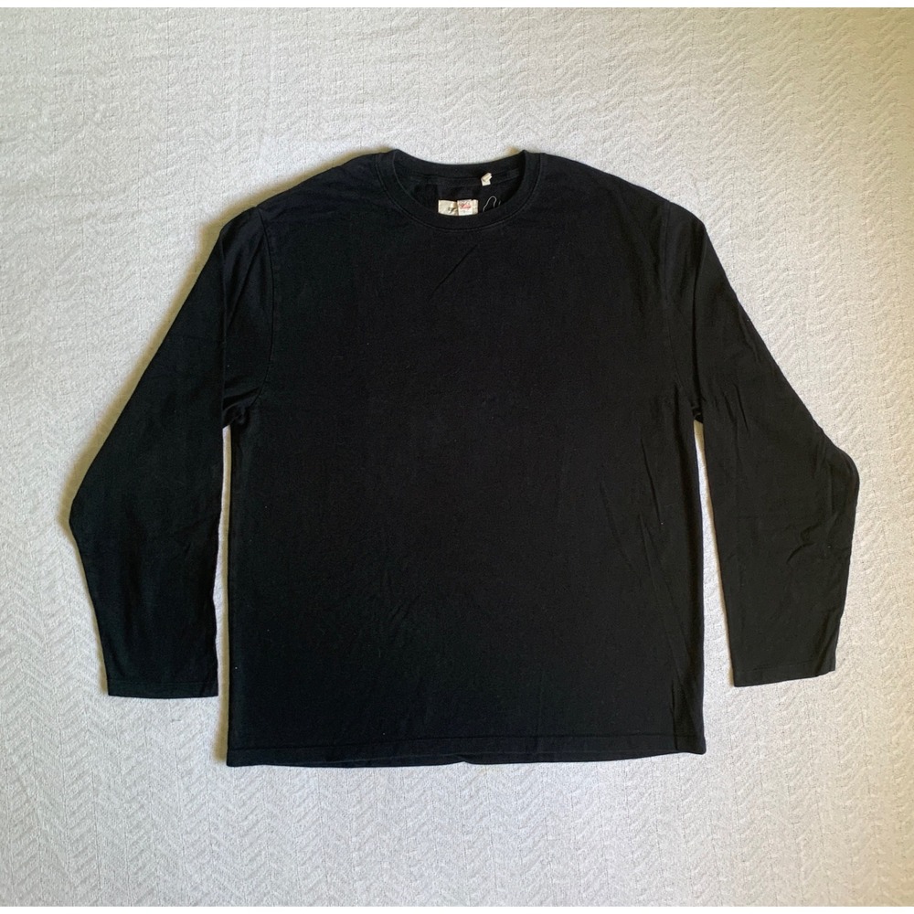 Fear of God Essentials Shirt Mens L Black Boxy Graphic Long‎ Sleeve streetwear - Picture 2 of 3